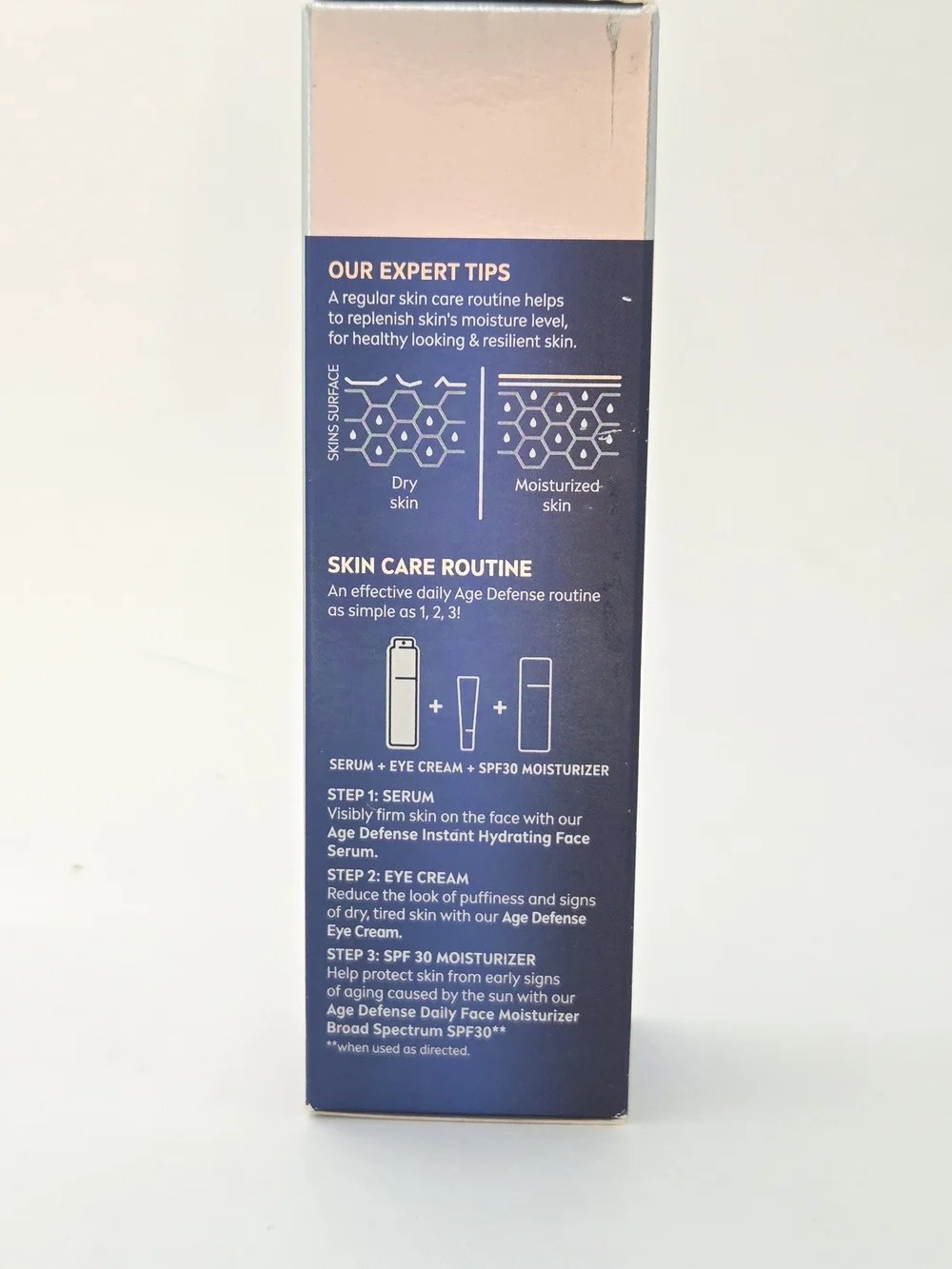 NIVEA Men Age Defense Serum + Sensitive SPF 15 Face Lotion Set